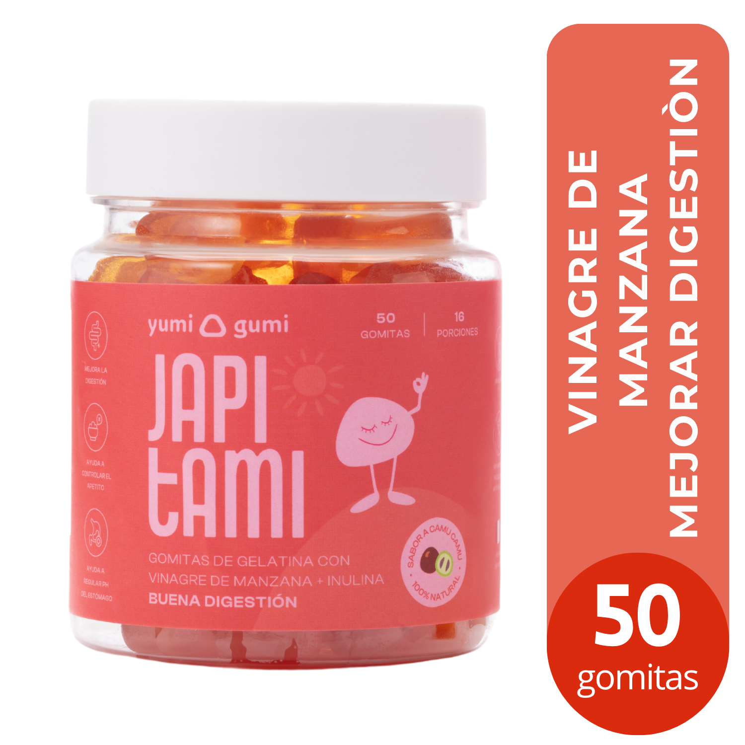 Japi Tami (50 und)| Gomitas sabor camu camu
