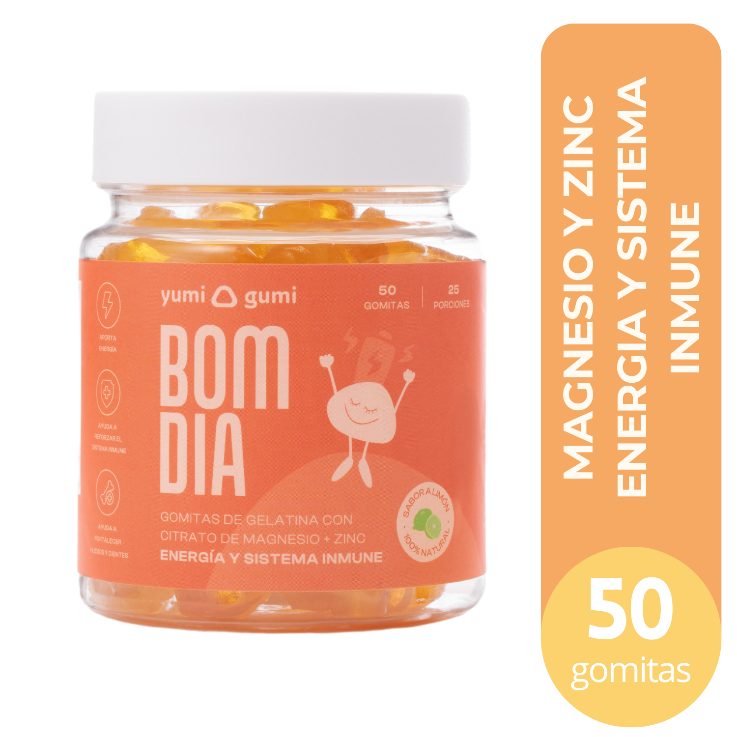 Bom Día | Gomitas sabor limón