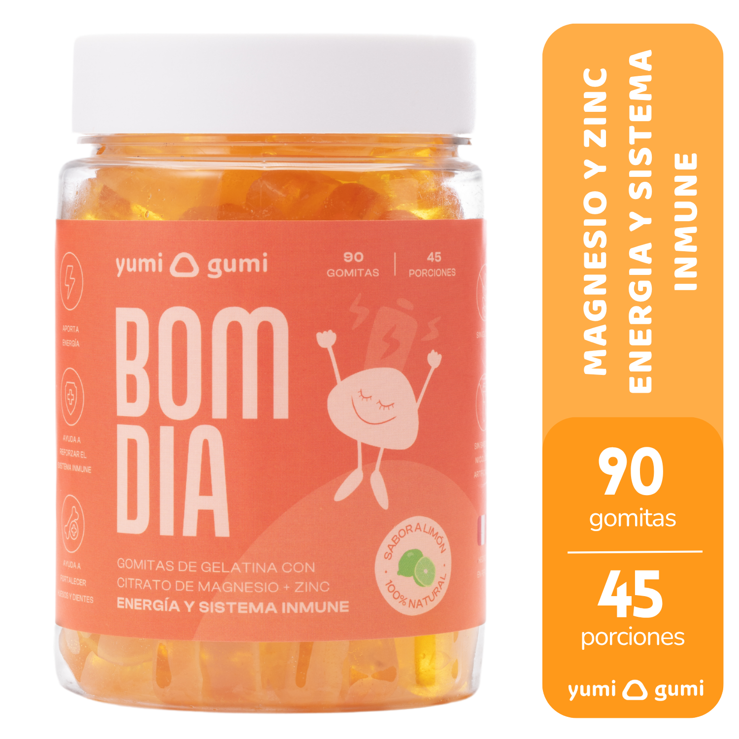 Bom Día | Gomitas sabor limón