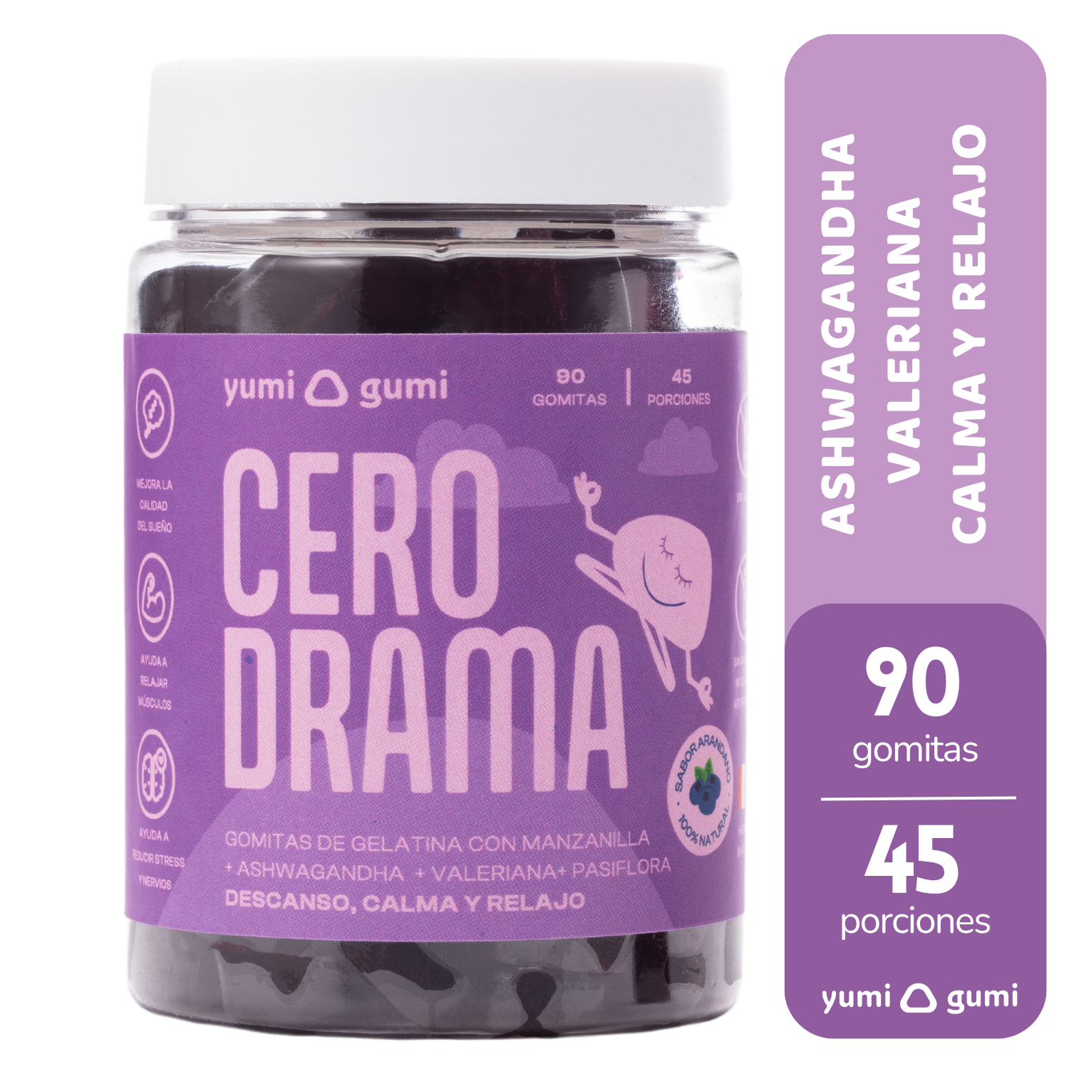 Cero Drama | Gomitas sabor arándano