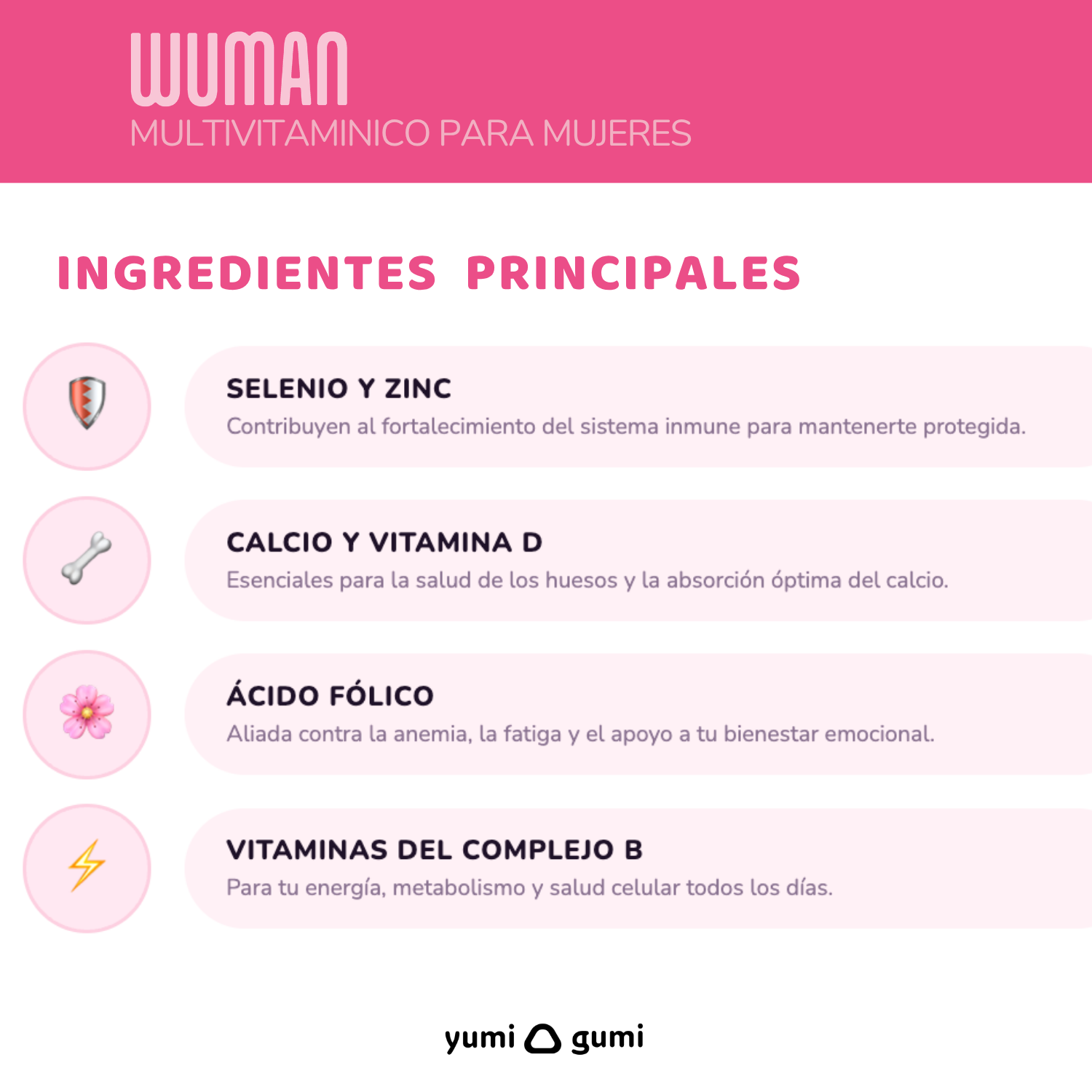 Wuman | Gomitas sabor mandarina