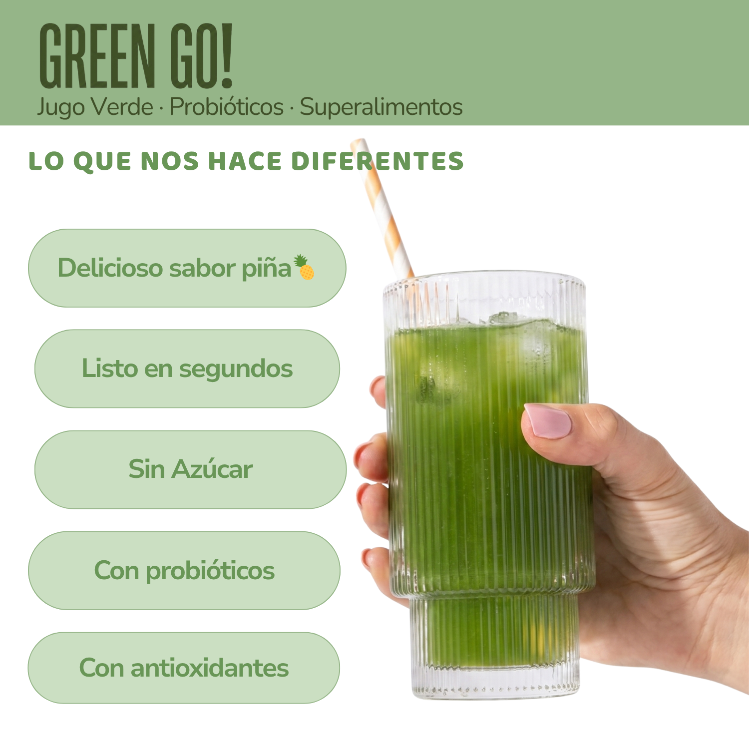 Green Go - Sabor piña