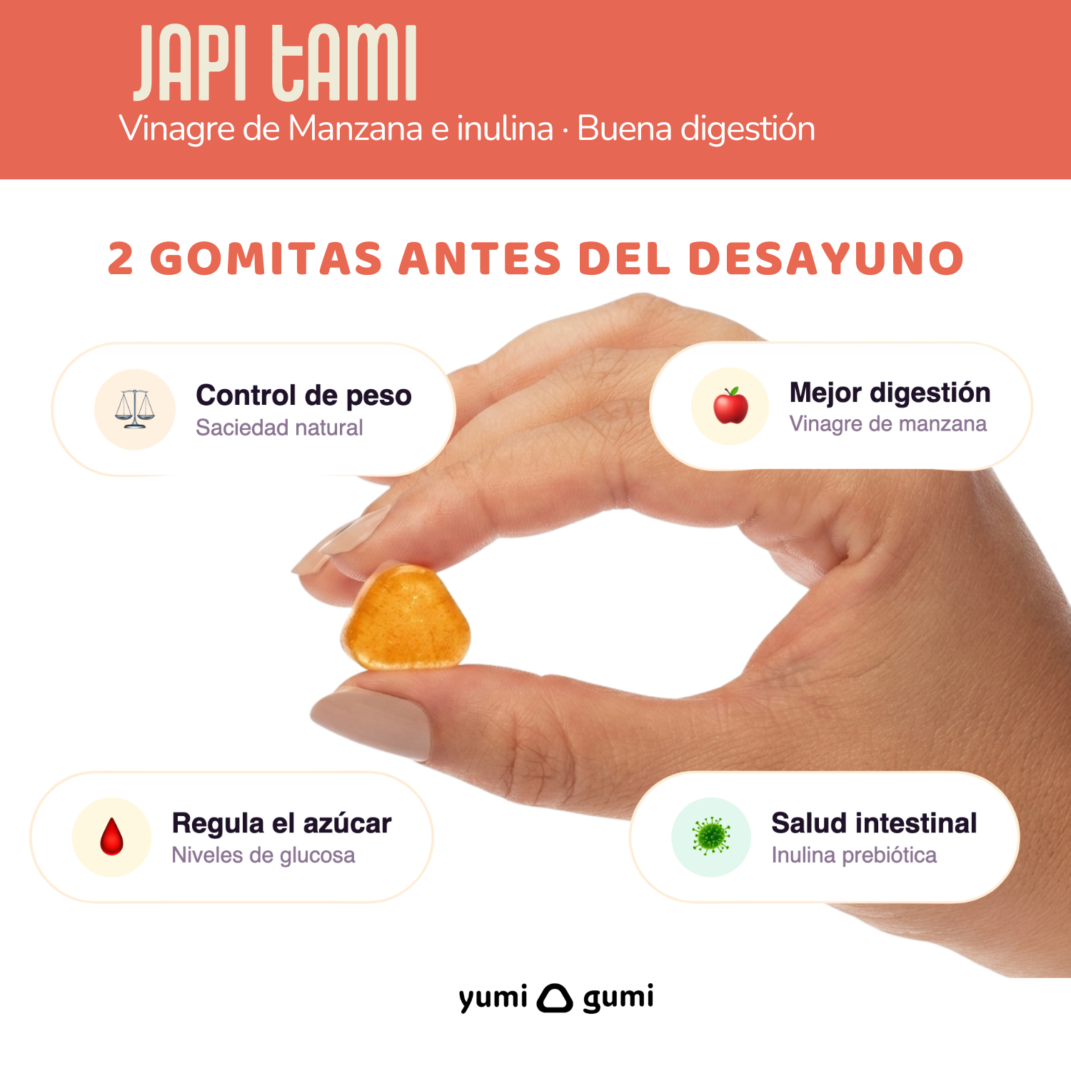 Japi Tami | Gomitas sabor camu camu