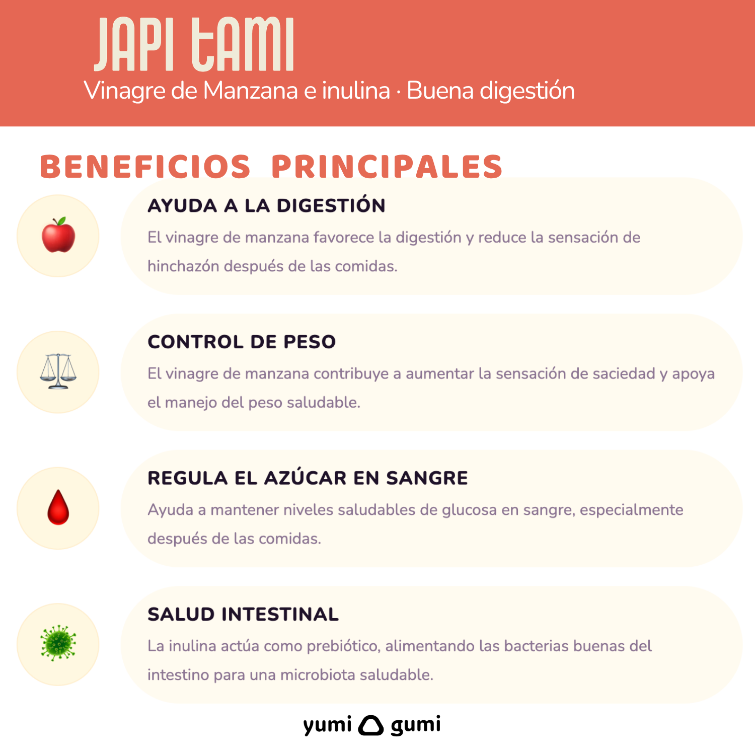 Japi Tami | Gomitas sabor camu camu