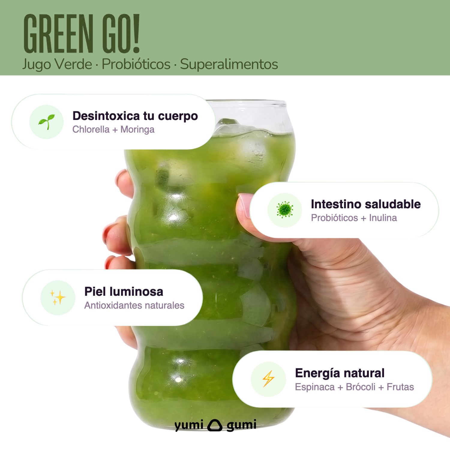 Green Go - Sabor mango