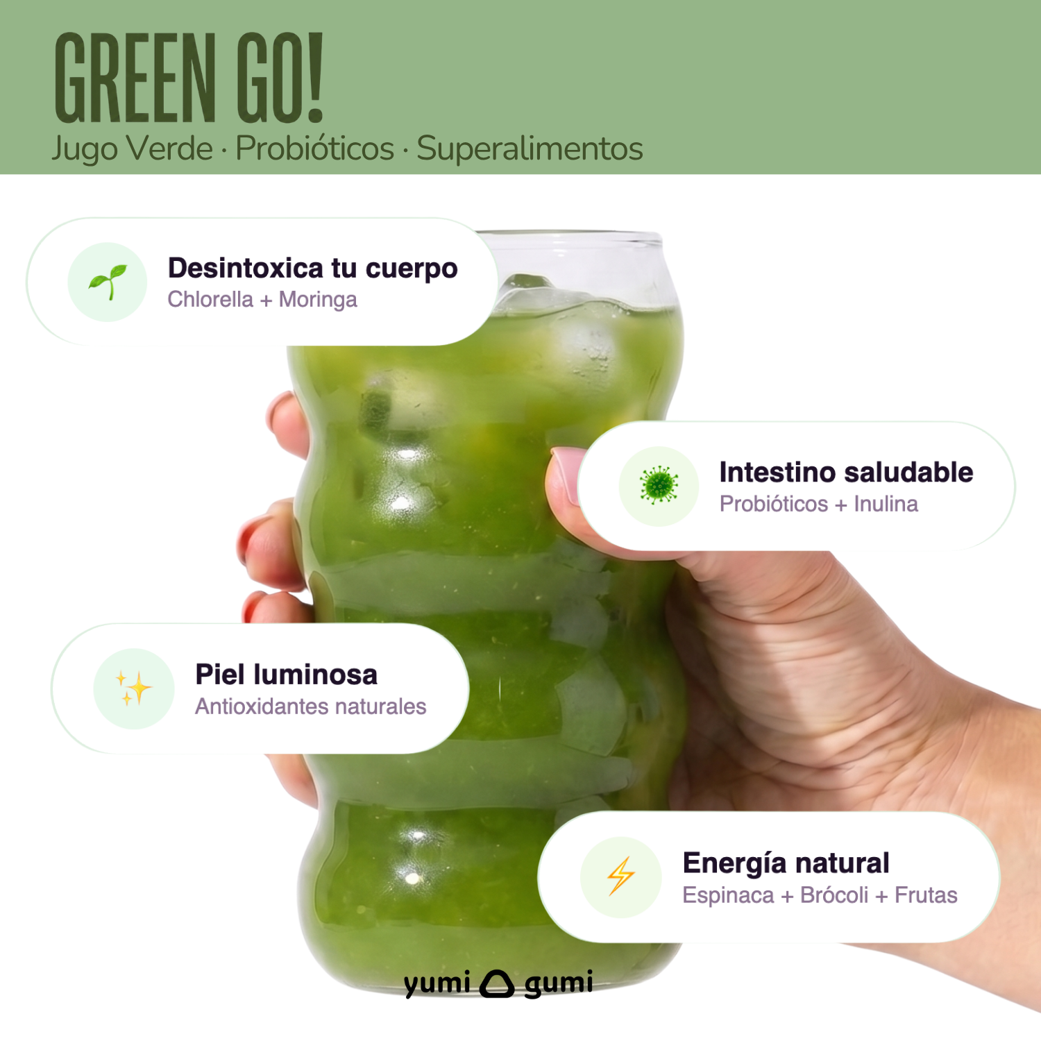 Green Go - Sabor mango