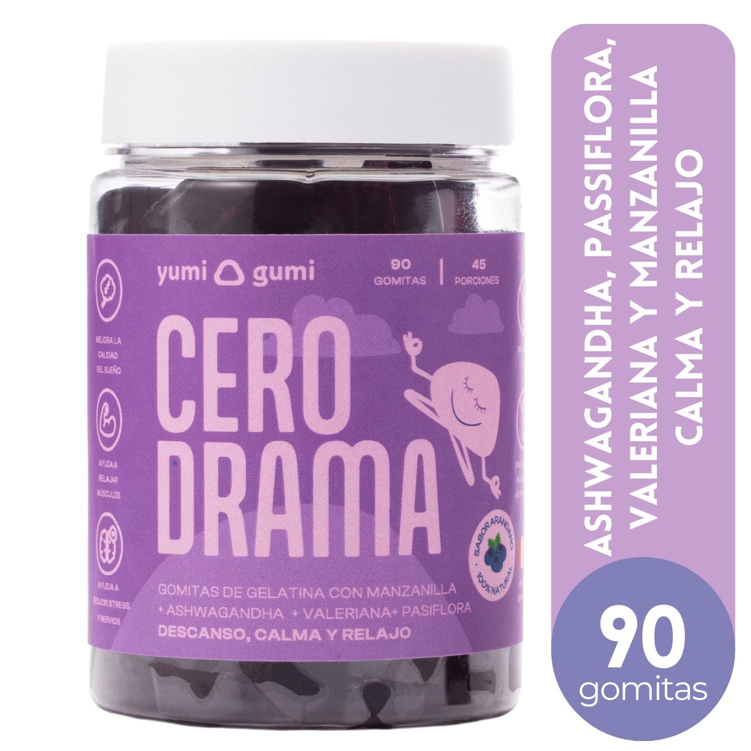 Cero Drama | Gomitas sabor arándano