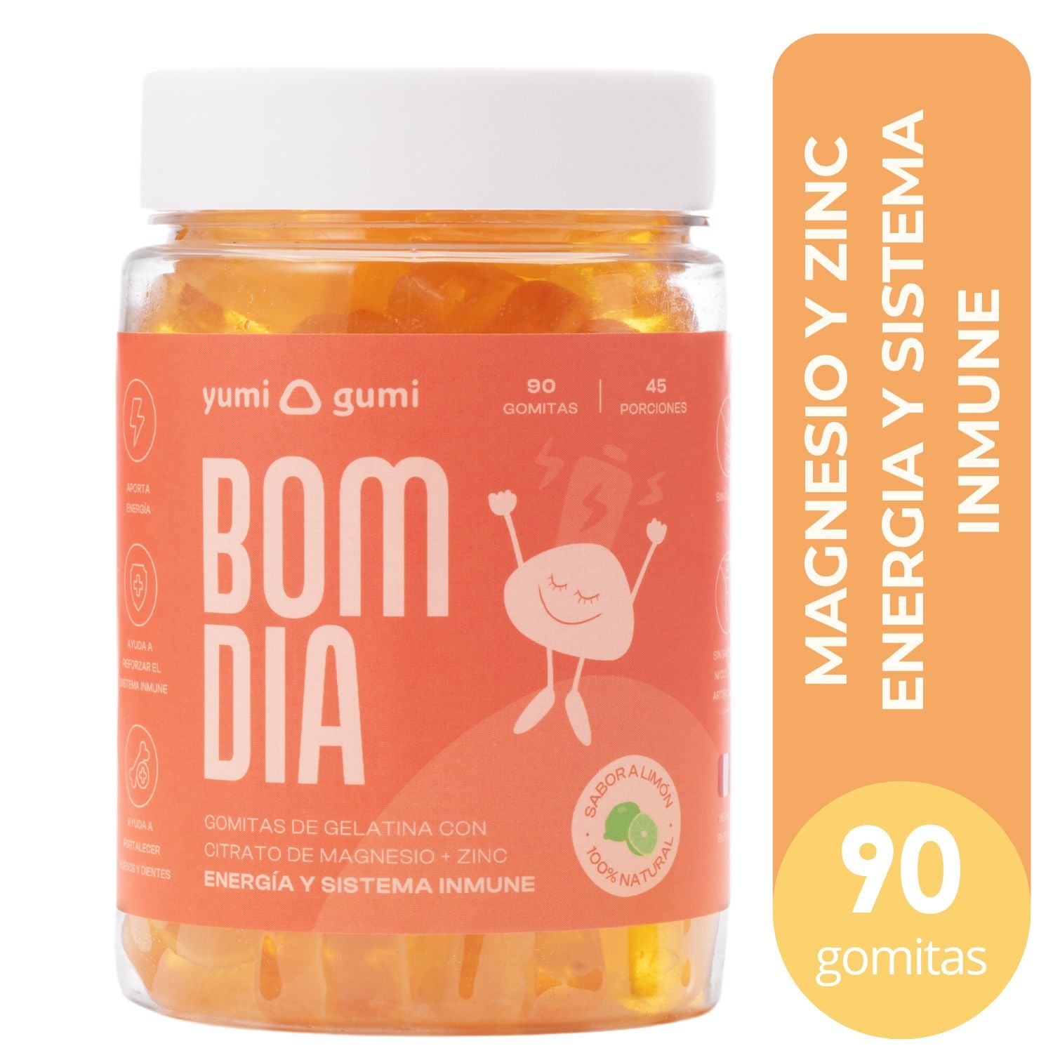 Bom Día | Gomitas sabor limón